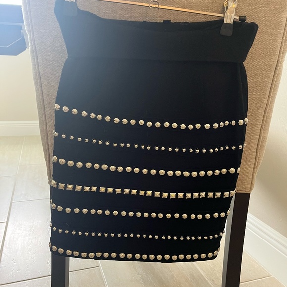 Designs by Naomi Black studded skirt - Picture 1 of 2